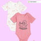 Broon Infant Baby Organic Cotton Short Sleeve Bodysuit