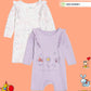 Broon Infant Baby Organic Cotton Full Sleeve Rompers