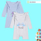 Broon Infant Baby Organic Cotton Full Sleeve Rompers