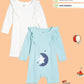 Broon Infant Baby Organic Cotton Full Sleeve Rompers
