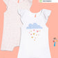Broon Infant Baby Organic Cotton Short Sleeve Rompers