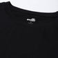 Broon Men Solid Black Oversize Round Neck T-Shirt