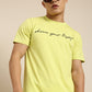 JOVEN Men Light Green Printed Co-Ords Set