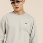 Men's Solid Round Neck Full Sleeve Sweatshirt