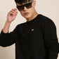 Men's Solid Round Neck Full Sleeve Sweatshirt