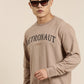 Men's Solid Round Neck Full Sleeve Sweatshirt