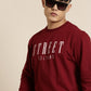 Men's Solid Round Neck Full Sleeve Sweatshirt