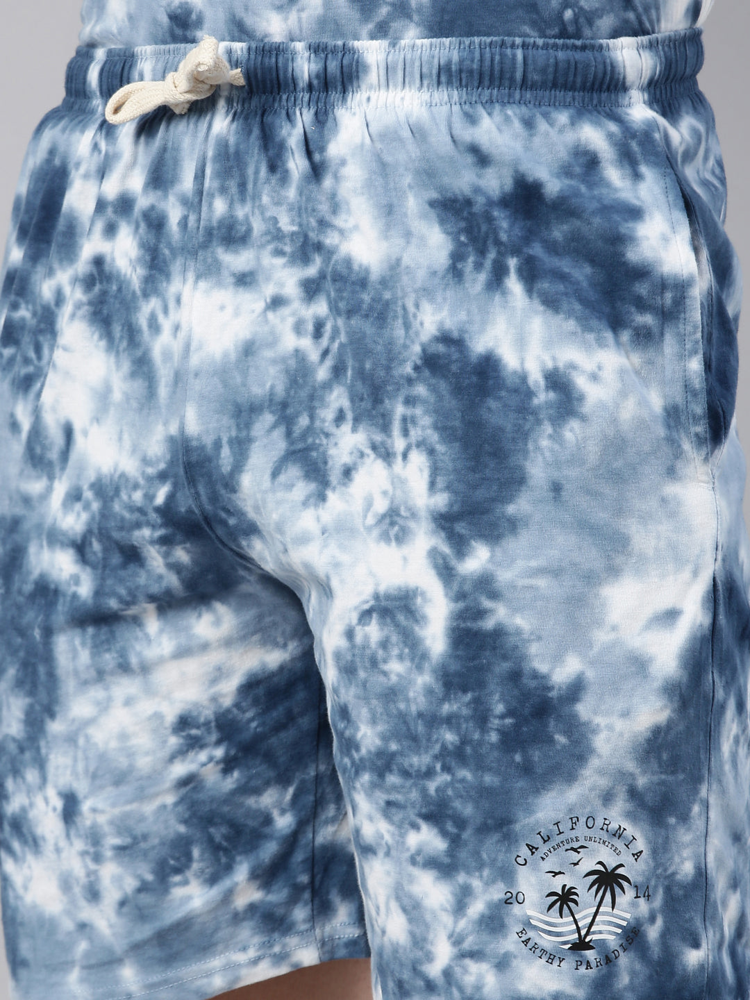 JOVEN MENS TIE-DYE SHORTS(SHORTS ONLY)