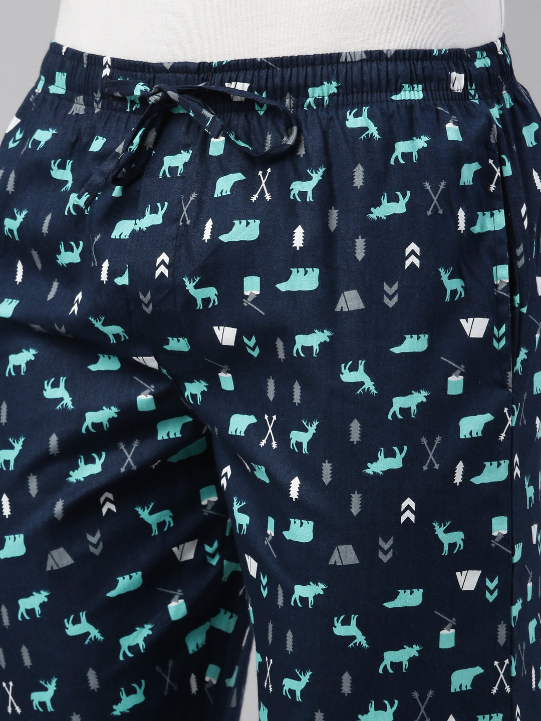 JOVEN MENS PRINTED PYJAMAS