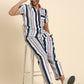 Joven Men's Multicolor Printed Co-Ords Set