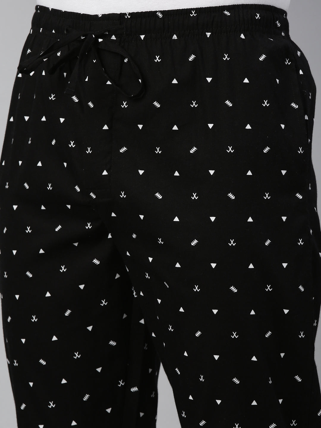 JOVEN MENS PRINTED LOUNGE SET