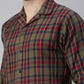 JOVEN MEN CHECKED PURE COTTON SLEEPSUIT