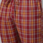 JOVEN MEN CHECKED PURE COTTON SLEEPSUIT