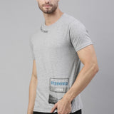 JOVEN MEN PRINTED T-SHIRT