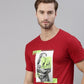 JOVEN MEN PRINTED T-SHIRT