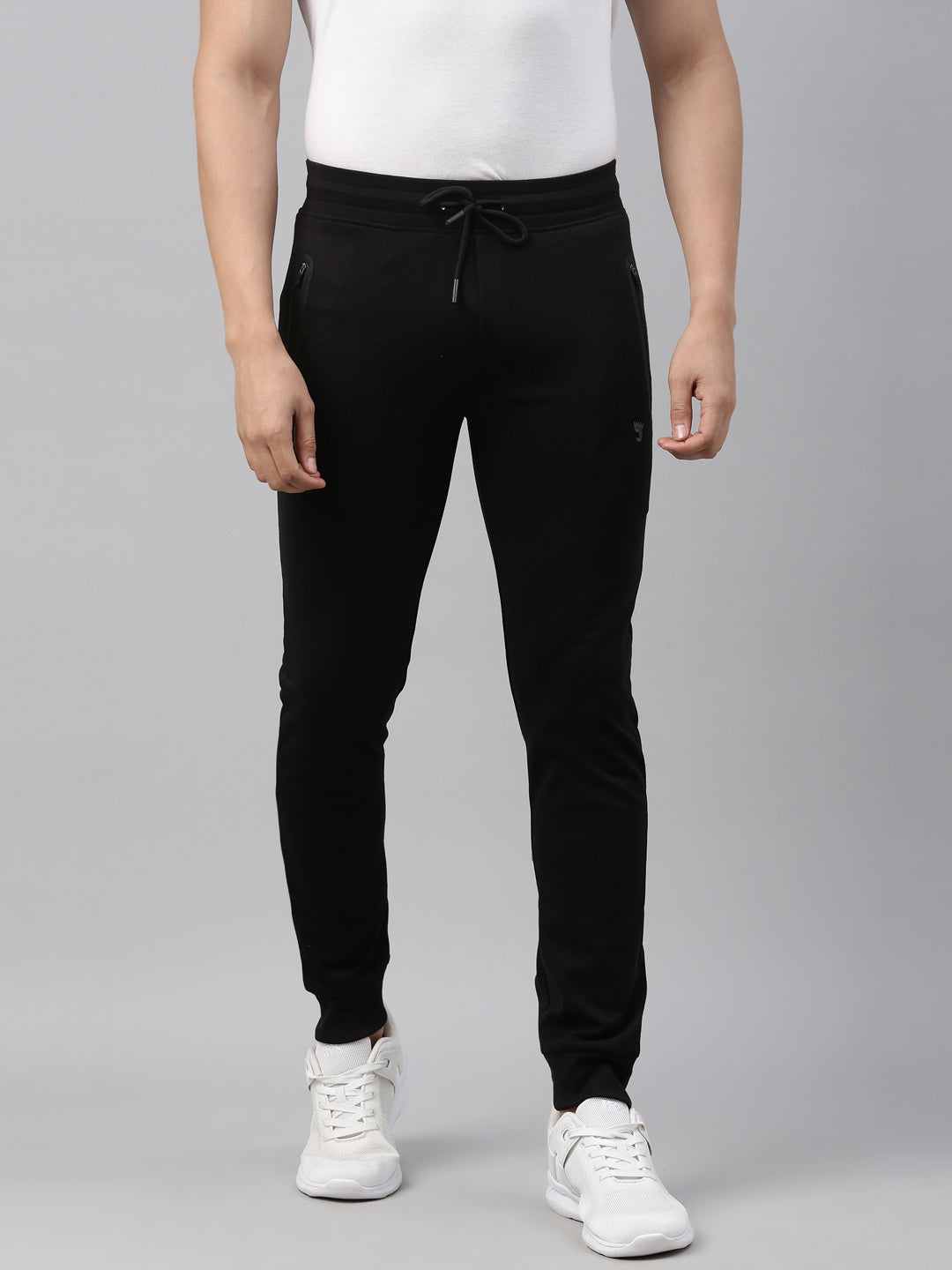 JOVEN MENS SOLID TRACK PANTS