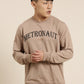 Men's Solid Round Neck Full Sleeve Sweatshirt