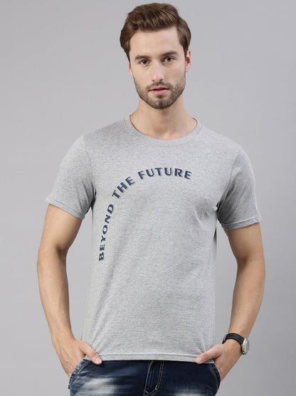 JOVEN MEN PRINTED T-SHIRT