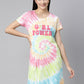 CURARE WOMENS TIE-DYE LONG TEE