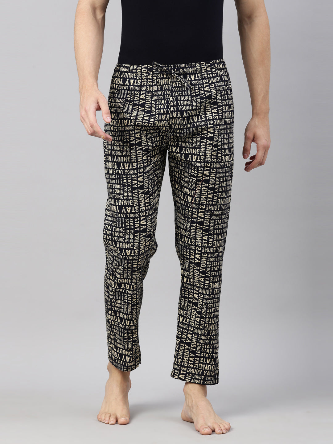 JOVEN MENS PRINTED PYJAMAS