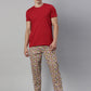 JOVEN MENS PRINTED LOUNGE SET