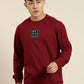 Men's Solid Round Neck Full Sleeve Sweatshirt