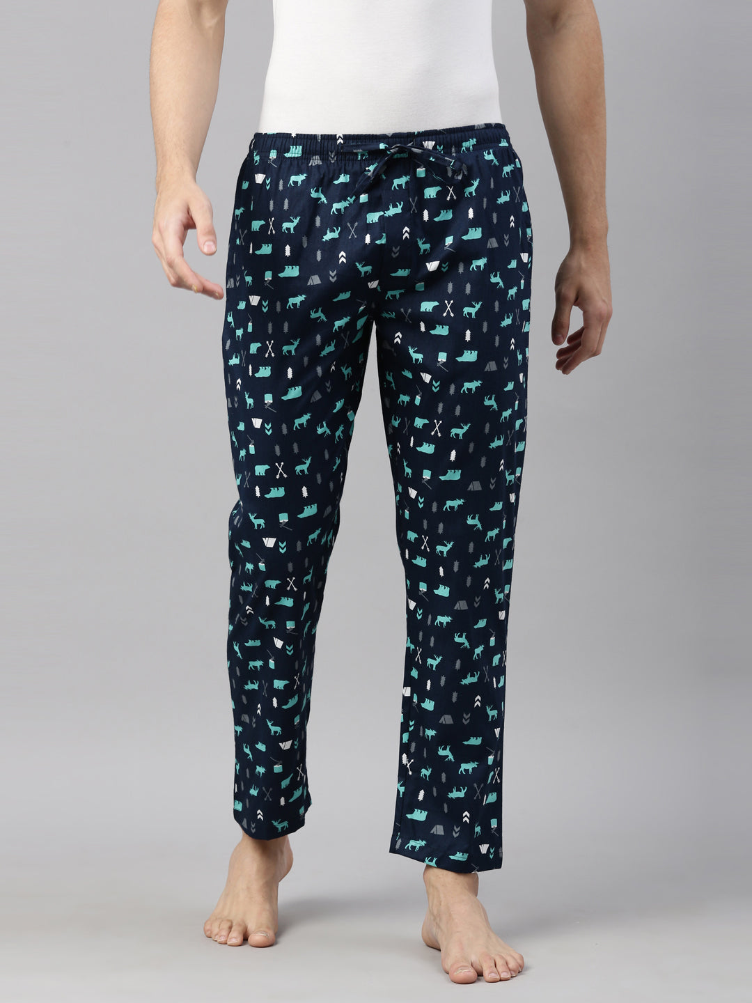 JOVEN MENS PRINTED PYJAMAS