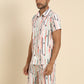 Joven Men's Multicolor Printed Co-Ords Set