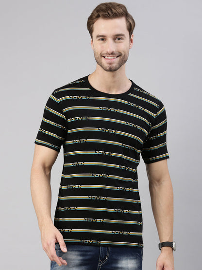 JOVEN MEN PRINTED T-SHIRT