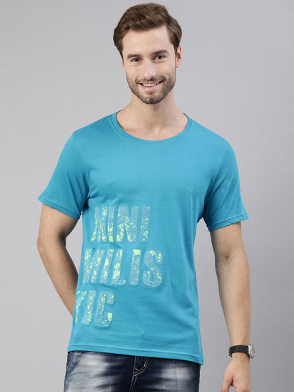 JOVEN MEN PRINTED T-SHIRT