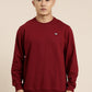 Men's Solid Round Neck Full Sleeve Sweatshirt