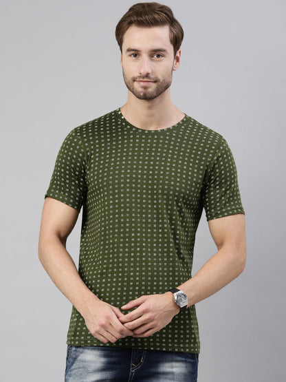JOVEN MEN PRINTED T-SHIRT