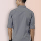 Broon Mens Slim Fit Premium Cotton Solid Shirt