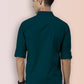 Broon Mens Slim Fit Premium Cotton Solid Shirt
