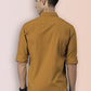 Broon Mens Slim Fit Premium Cotton Solid Shirt