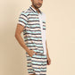 Joven Men's Multicolor Printed Co-Ords Set