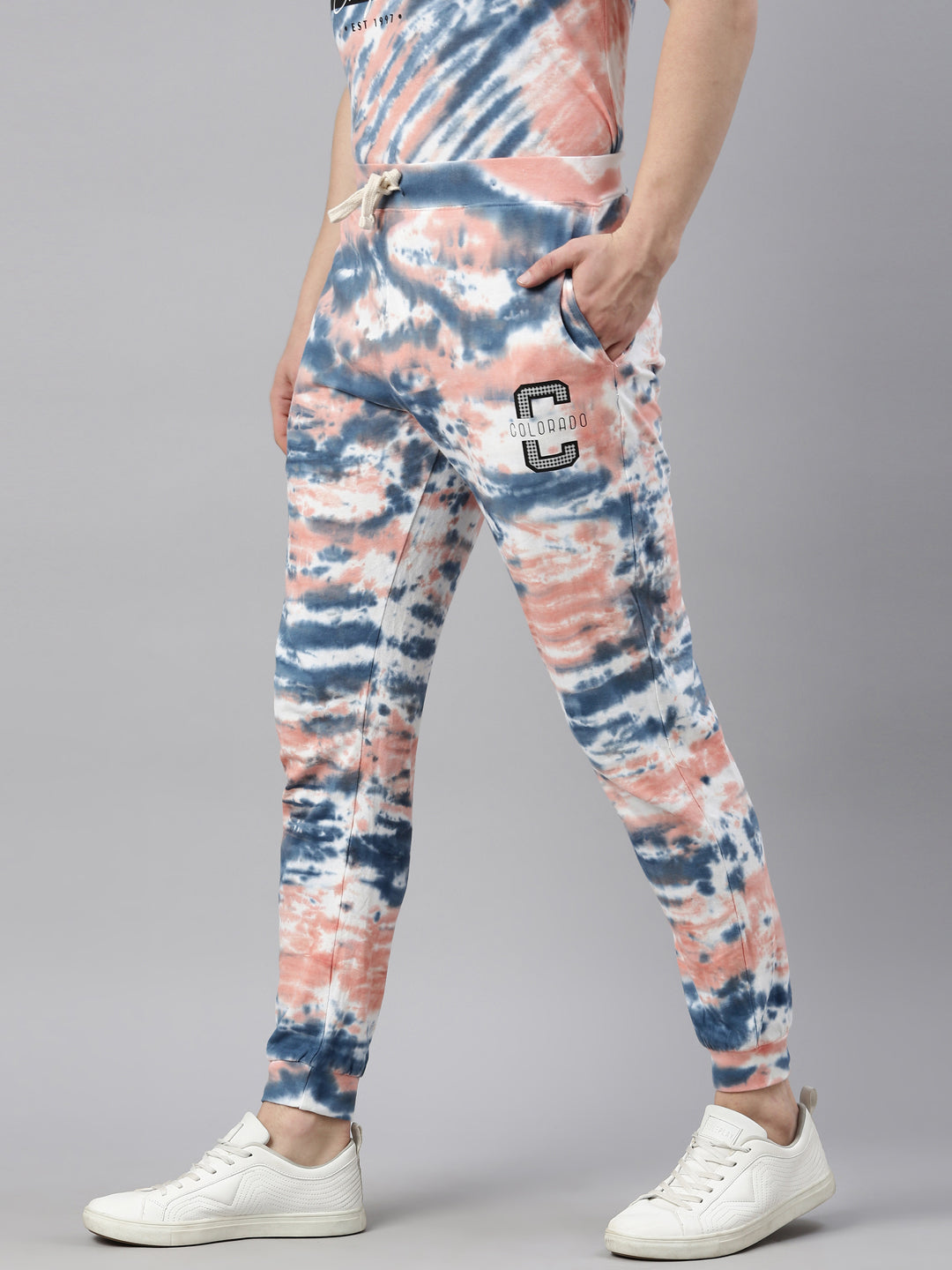 JOVEN MENS TIE-DYE JOGGERS(PANT ONLY)