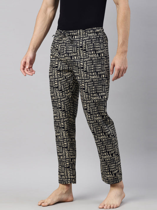JOVEN MENS PRINTED PYJAMAS