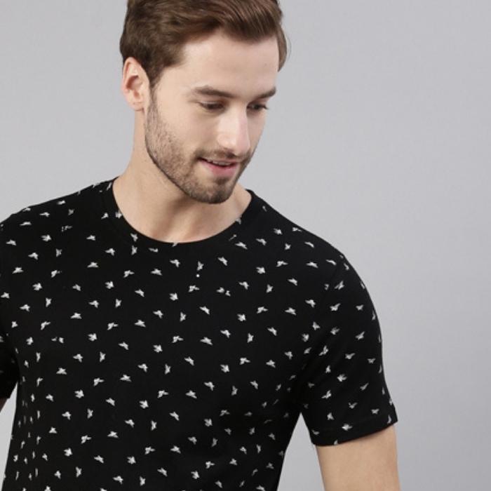 JOVEN MEN PRINTED T-SHIRT