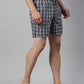 JOVEN MEN CHECKED PURE COTTON EASY SHORTS