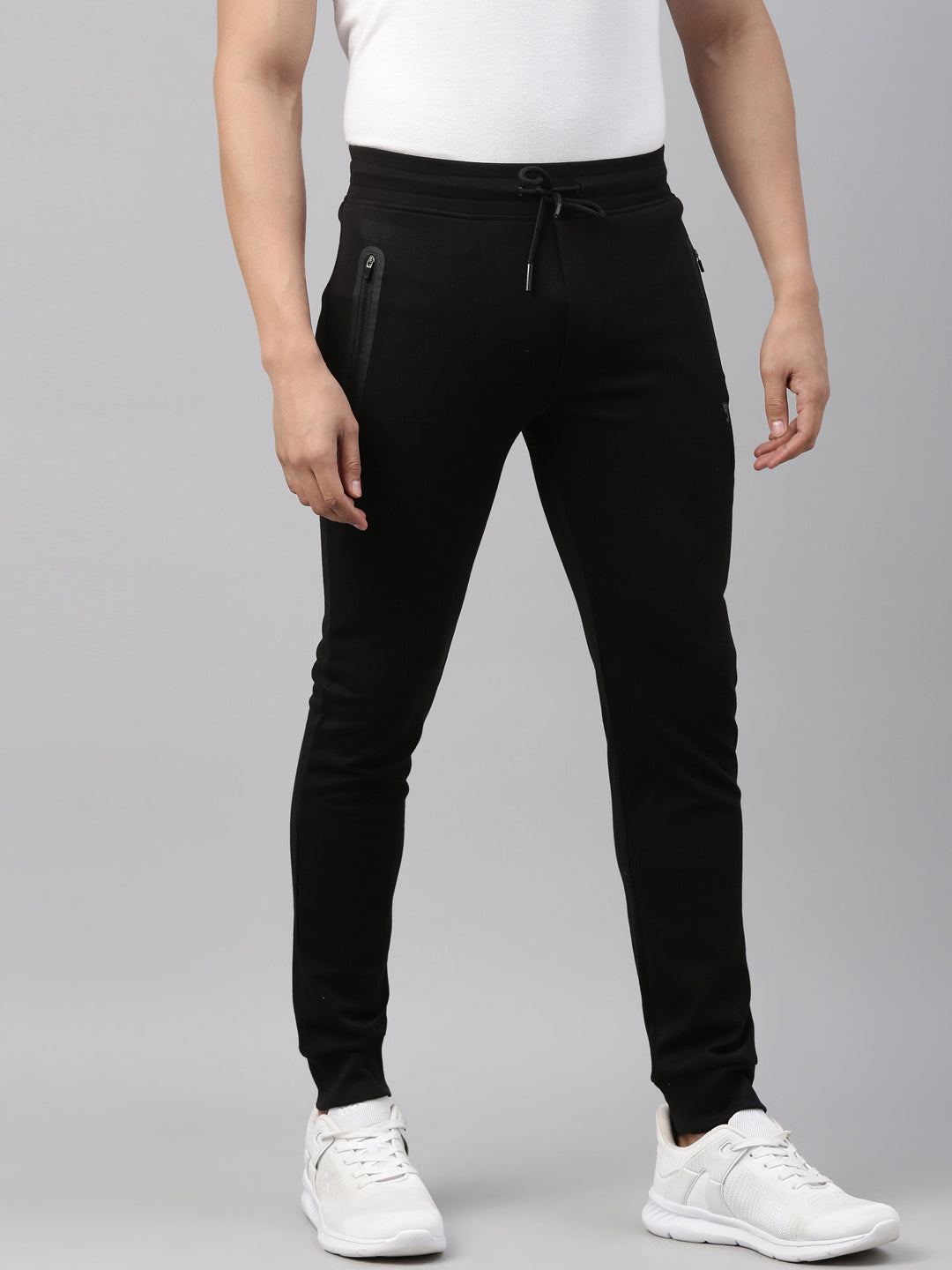 JOVEN MENS SOLID TRACK PANTS