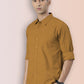 Broon Mens Slim Fit Premium Cotton Solid Shirt