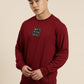 Men's Solid Round Neck Full Sleeve Sweatshirt