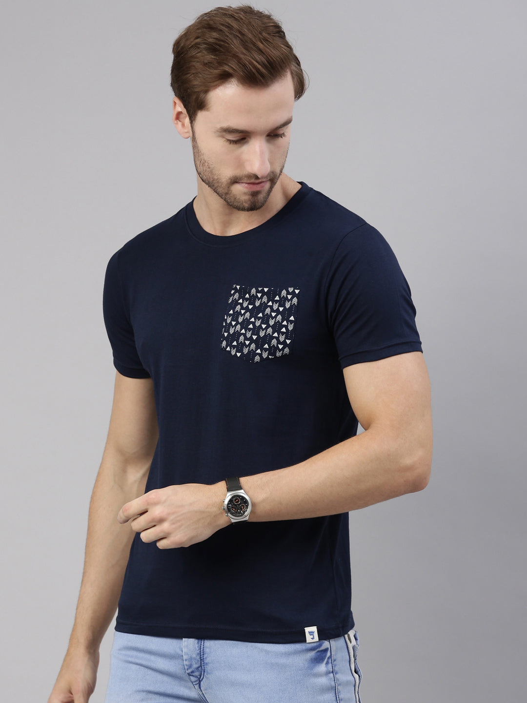 JOVEN MEN PRINTED T-SHIRT