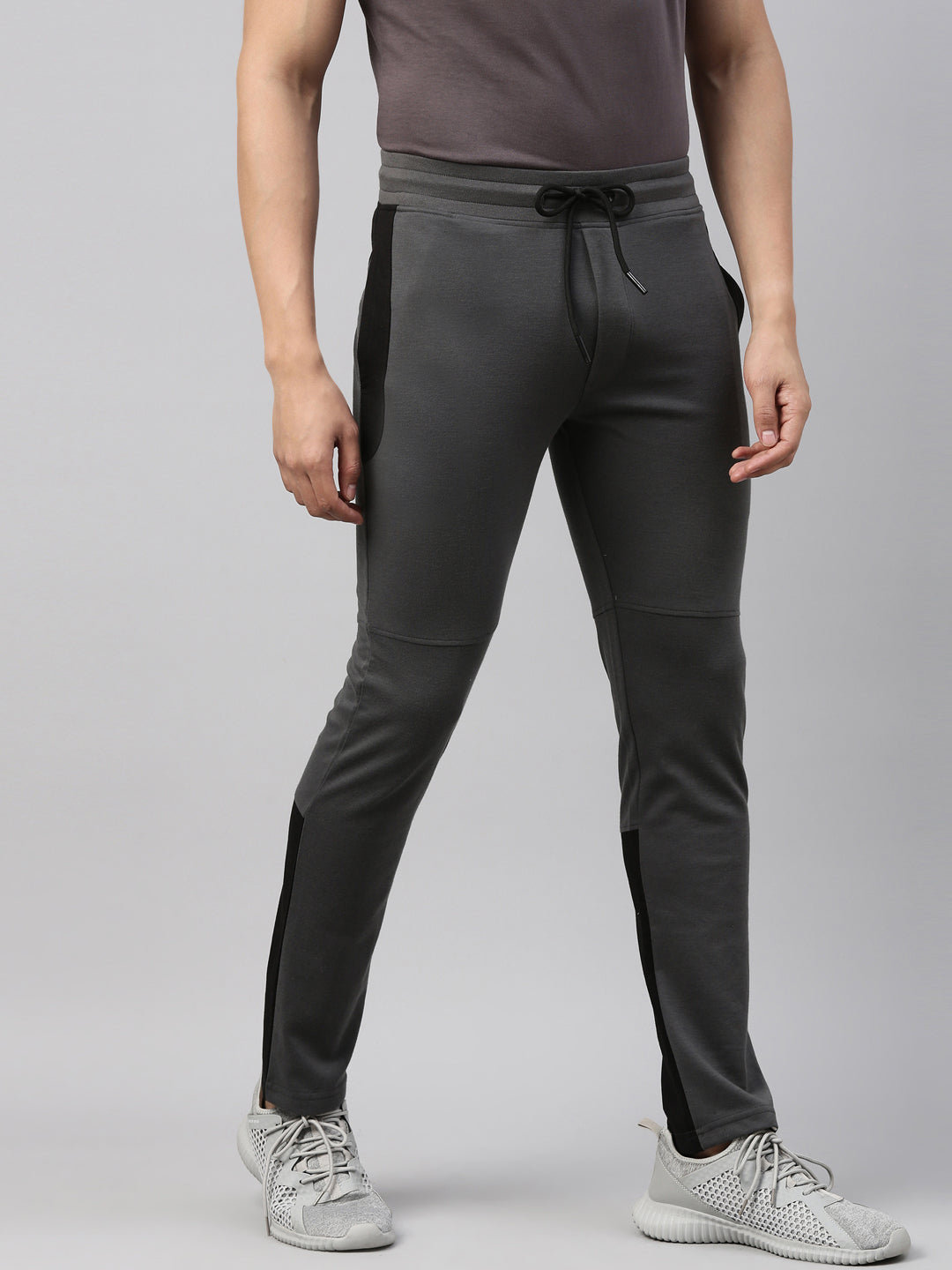 JOVEN MENS SOLID TRACK PANTS