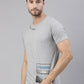 JOVEN MEN PRINTED T-SHIRT