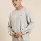 Men's Solid Round Neck Full Sleeve Sweatshirt