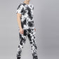 JOVEN MENS TIE-DYE CO-ORDINATED SET(T-SHIRT AND PANT)