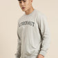 Men's Solid Round Neck Full Sleeve Sweatshirt