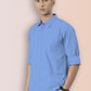 Broon Mens Slim Fit Premium Cotton Solid Shirt